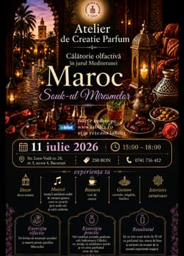 Călătorie Olfactivă în Jurul Mediteranei - Maroc