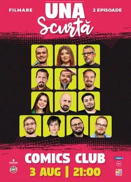 Filmare Una Scurtă - 2 episoade pe Terasa ComicsClub!