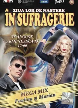 In sufragerie cu Paulina si Marian - Ziua lor de nastere