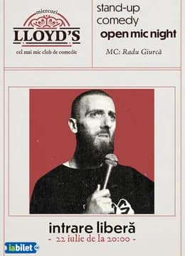 Lloyd's: Open-Mic cu Radu Giurca