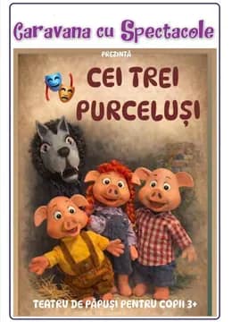 Povestea celor trei purceluși la Clubul Tăranului - La Mama