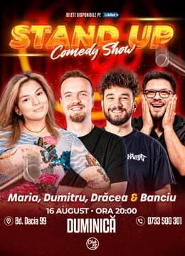 Stand-up Comedy cu Maria Popovici, George Dumitru, Drăcea & Banciu la Club 99