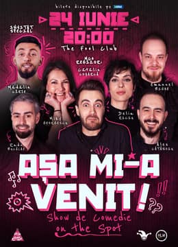 The Fool Terasa: Așa mi-a venit! | Show de comedie on the spot