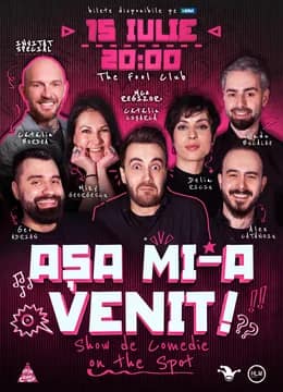 The Fool Terasa: Așa mi-a venit! | Show de comedie on the spot