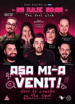 The Fool Terasa: Așa mi-a venit! | Show de comedie on the spot