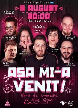 The Fool Terasa: Așa mi-a venit! | Show de comedie on the spot