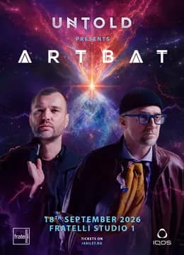 Untold presents ARTBAT @ Fratelli Studio 1